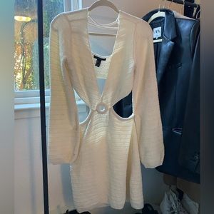 KNIT CUT OUT DRESS